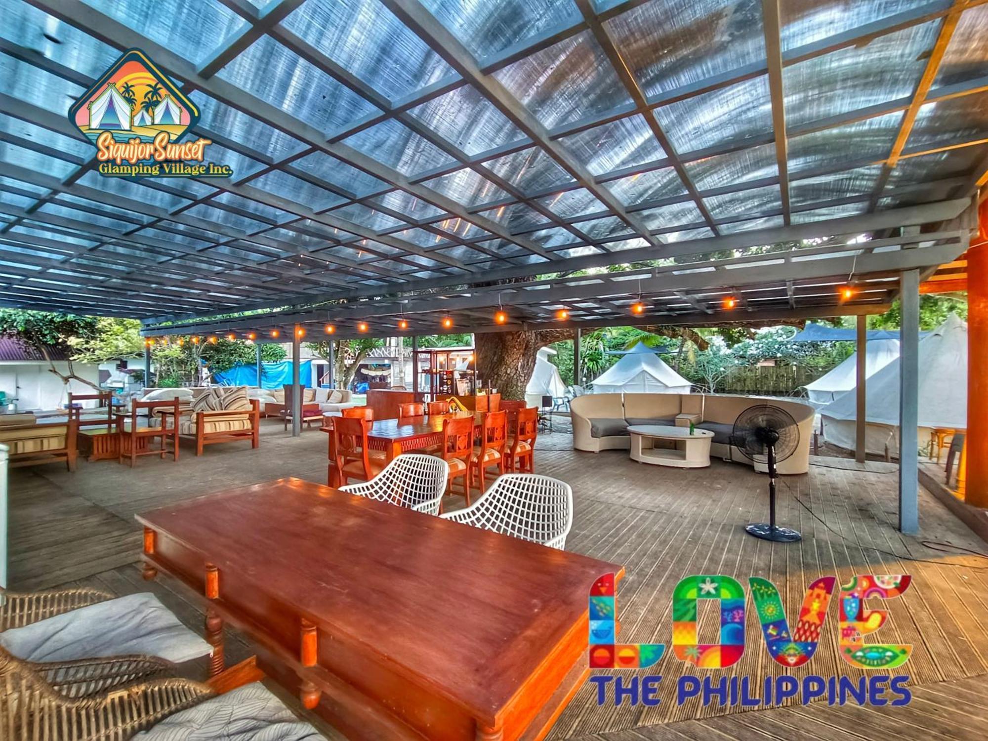 Siquijor Glamping Village Сан-Хуан Екстер'єр фото
